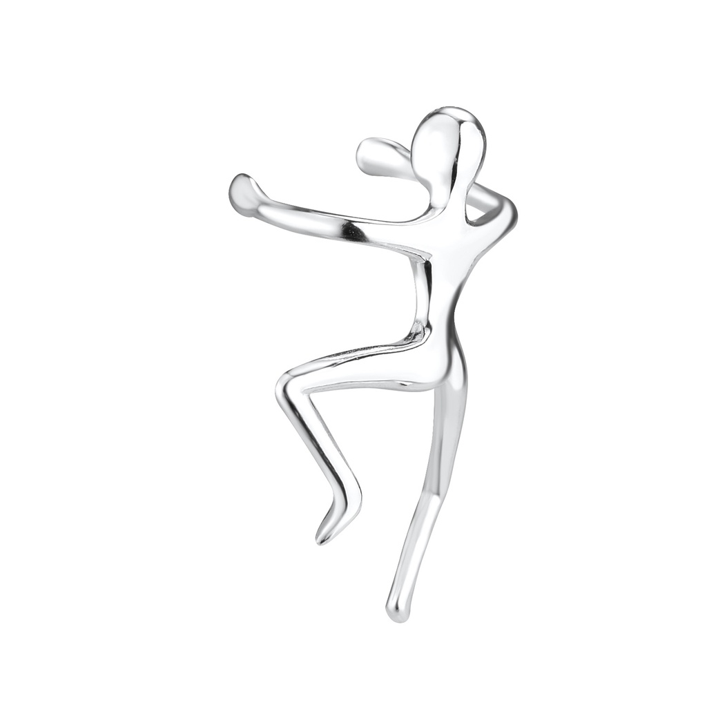 Climbing Man Ear Cuff